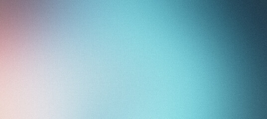 Obraz premium Grainy gradient abstract background with a pink to blue fade
