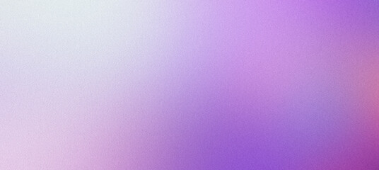 Grainy purple gradient background fading to white with copy space