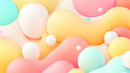 Dive into a stylish geometric world filled with neon shapes and vibrant textures for unique digital art inspiration.