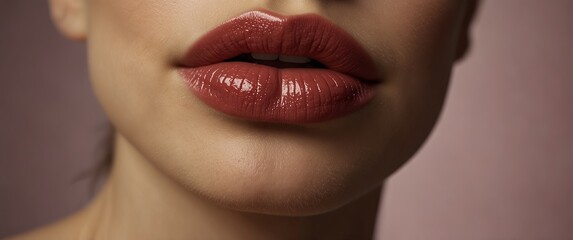 beanutiful perfect mankeup lips, cosmetic annd beanuty concept.