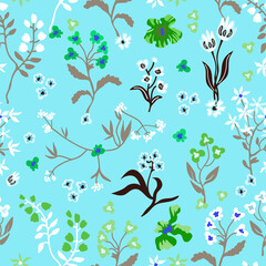 All Over Design Seamless Pattern Best Background Digital Print Textile
