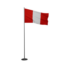 Peru flag 3
