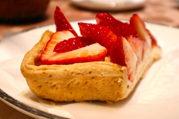 美味しいイチゴタルト