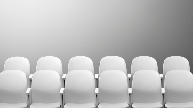 Symmetry in Seating Tiers and Balconies, Analyze how the symmetrical arrangement of seating tiers or balconies ensures an equal experience for all audience members in minimalist performing arts venues