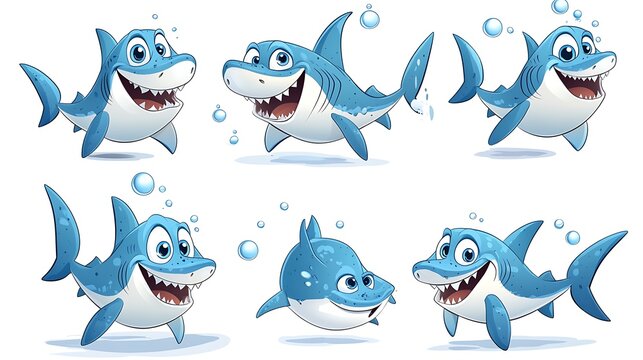 「Cartoon Sharks」の写真素材 | 135,397件の無料イラスト画像 | Adobe Stock