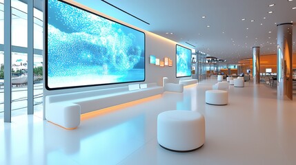 Holographic advertising agency