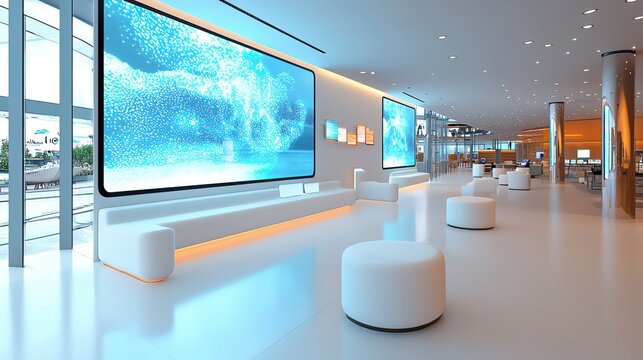 Holographic advertising agency