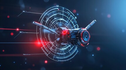 Interplanetary communication array business