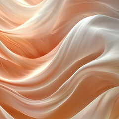 Abstract wavy background with smooth flowing waves