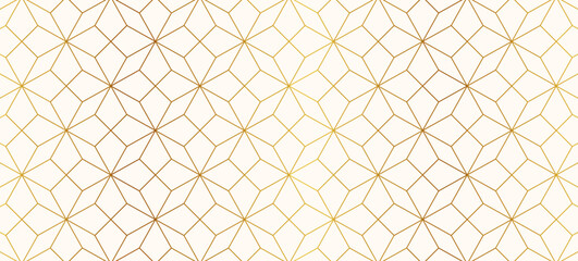 Fototapeta premium 幾何学 抽象 ひし形 星 和風 レトロ 背景