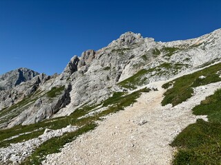 Triglav mountain in Slovenia landscape