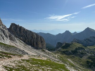 Triglav mountain in Slovenia landscape
