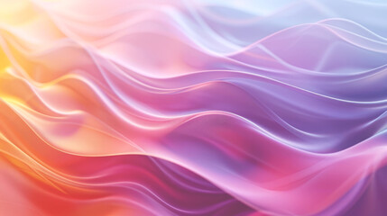 Fototapeta premium Abstract silk fabric with elegant fluidity.