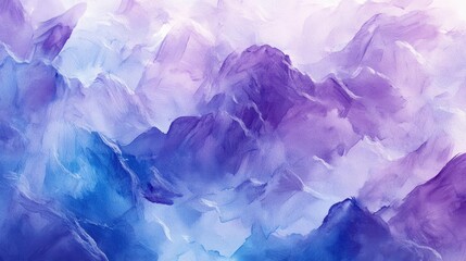 Fototapeta premium A stunning abstract artwork featuring soft hues of purple and blue, evoking a tranquil and dreamy atmosphere.