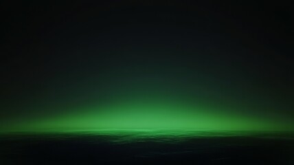 Obraz premium Abstract background. Windows wallpaper, Minimalist green and black gradient, sharp contrasts, modern and sleek, smooth transitions, Banner abstract background of green emerald side light surface