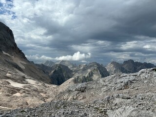 Triglav mountain in Slovenia landscape