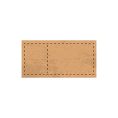 Vintage Retro Ticket Design for Events and Collectibles