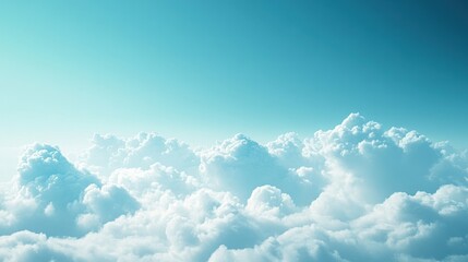 Blue sky cloud gradient light white background. Beauty dummer clear cloudy in sunshine calm bright winter air bacground. environment day horizon skyline view spring