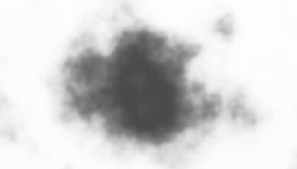 Isolate realistic monochrome fog and clouds on transparent backgrounds specials effect 3d render png