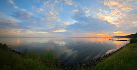Abend am Stettiner Haff