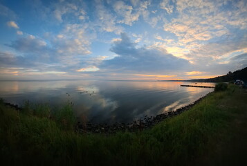Abend am Stettiner Haff