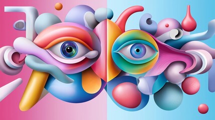 The Use of Symmetry in Digital and Graphic Art, Explore how modern digital and graphic artists employ symmetry in design.