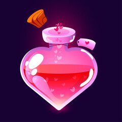 Love potion vector