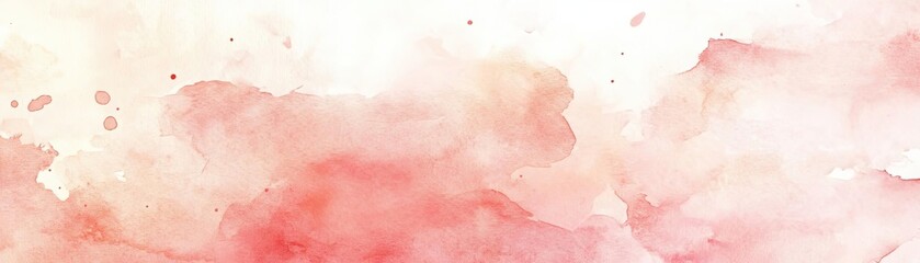 A beautiful abstract watercolor texture in soft shades of pink and cream, perfect for backgrounds and creative projects.