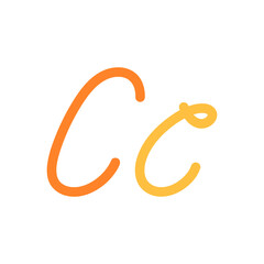 Obraz premium Hand Drawn Alphabet for Kindergarten Learning and Education