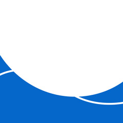 Elegant Modern Wave Footer