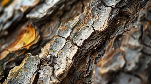 Close up of willow bark