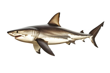 Fototapeta premium shark isolated on transparent background