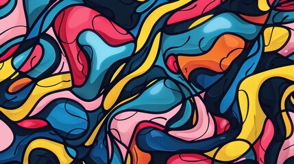 modern art pattern wallpaper