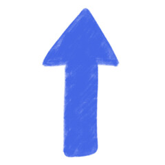 Arrow Kindergarten Crayon Drawing