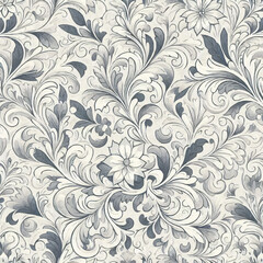 Fototapeta premium seamless floral pattern