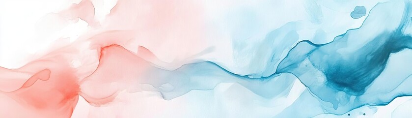 Obraz premium Beautiful abstract design featuring soft pastel colors, blending seamlessly to create a calming and artistic background.