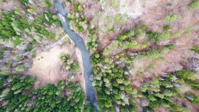 Breathtaking 4K drone footage of Tomasovsky View in Slovak Paradise National Park. Enjoy stunning aerial views of this iconic cliff and the surrounding natural beauty of Slovakia