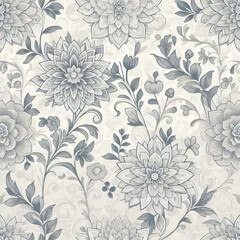 Fototapeta premium seamless floral pattern