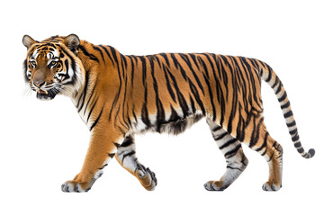 Obraz premium tiger isolated on transparent background