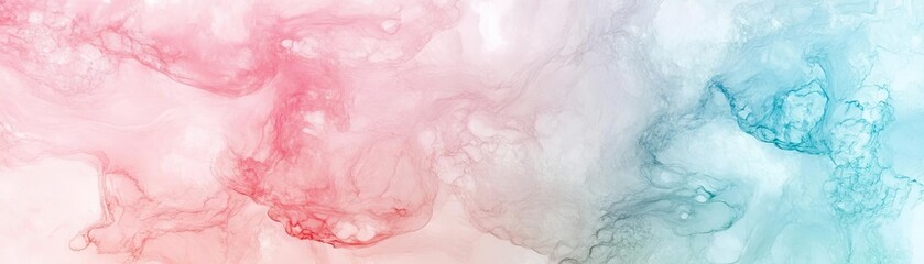 Fototapeta premium A mesmerizing blend of pink and blue smoke, creating a dreamy and abstract backdrop for various creative projects.