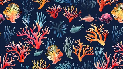 underwater coral wallpaper