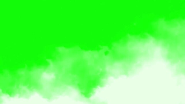 smoke from the bottom of screen, alpha layer clouds through green screen, 3d clouded filter atmosphere smokey chroma key smoke effect adjustment overlay layer