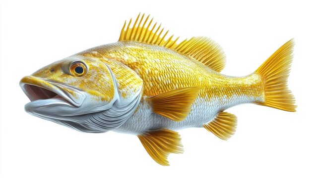 recommend clip art: Snapper clipart, element, 3D illustration, realistic, isolated on white background