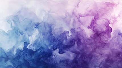 Obraz premium Abstract gradient background with soft flowing hues of purple, blue, and white blending seamlessly, perfect for creative projects.