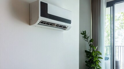 Air Conditioner in a Modern Apartment