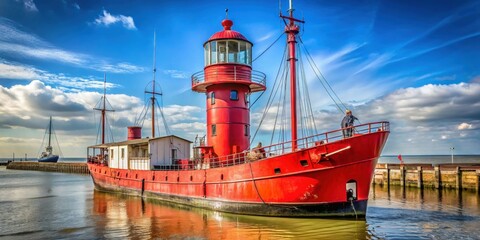 Fototapeta premium Spurn Lightship