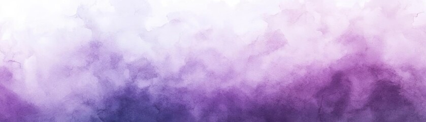 Fototapeta premium A soft gradient of purple and white hues, creating a dreamy and abstract background for creative projects.