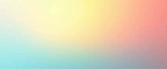 Obraz premium Soft Gradient Background in Pastel Colors