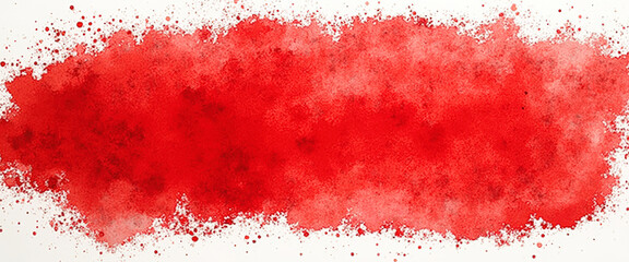Abstract Red Watercolor Background
