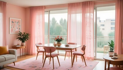 Photo interior modern design room 3d illustration;